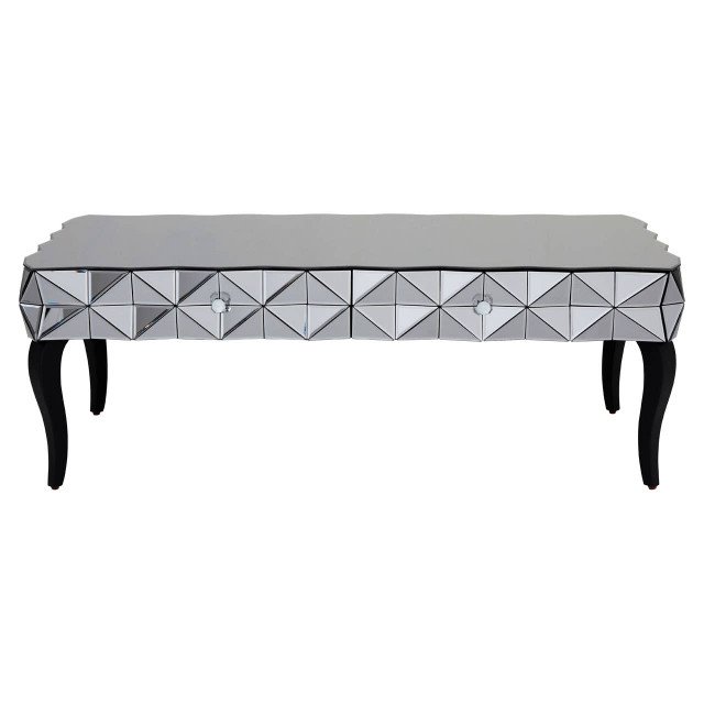 premier housewares Soho Silver Coffee Table