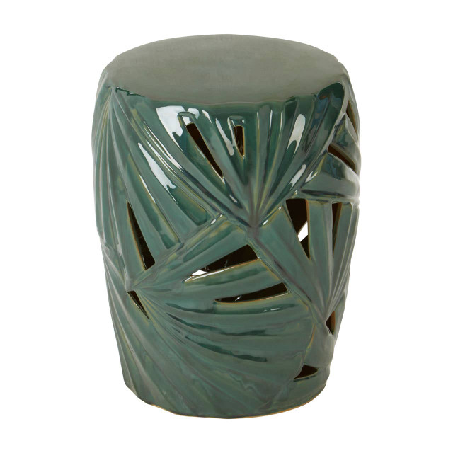 Premier Housewares Sorrell Green Ceramic Table