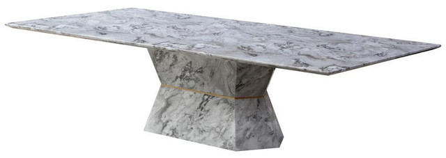 premier housewares Spezia Grey Marble Coffee Table