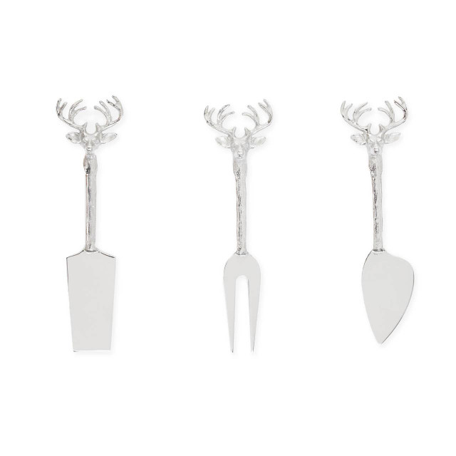premier housewares Stag 3Pc Cheese Knife Set