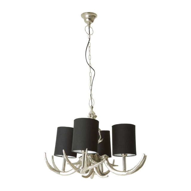 Premier Housewares Stag 4 Light Antler Chandelier
