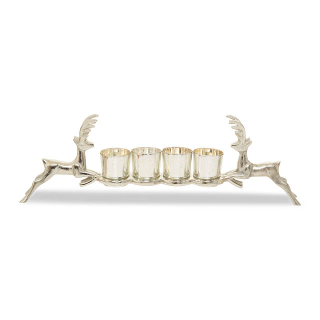 Premier Housewares Stag 4 Tea Light Holder