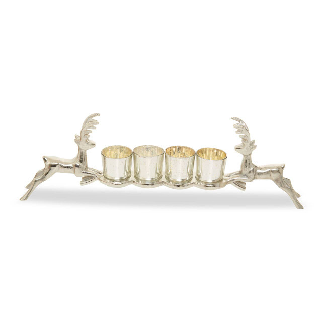 Premier Housewares Stag 4 Tea Light Holder