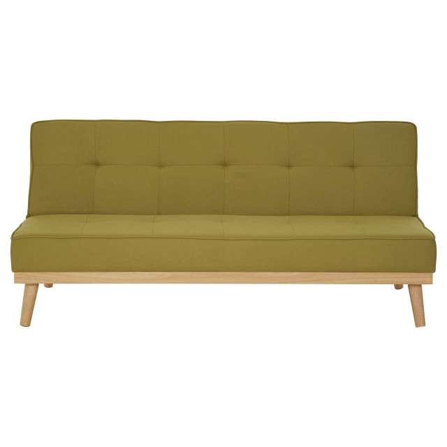 premier housewares Stockholm 3 Seat Green Sofa Bed