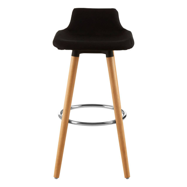 Premier Housewares Stockholm Black Bar Stool