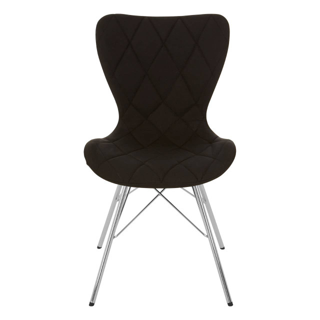 Premier Housewares Stockholm Black Dining Chair