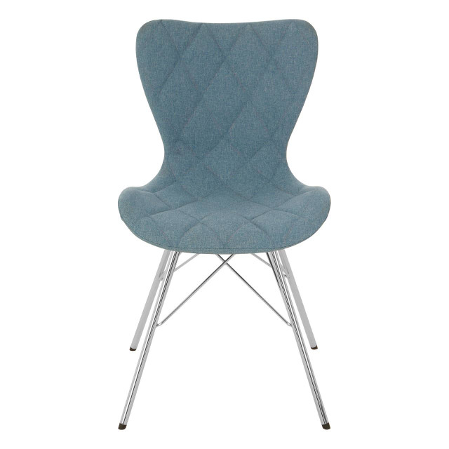 Premier Housewares Stockholm Blue Dining Chair