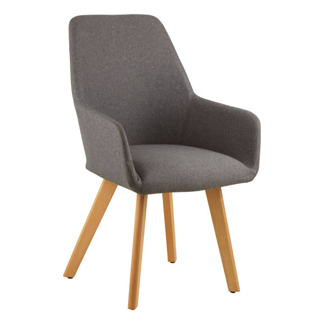 Premier Housewares Stockholm Grey Dining Chair
