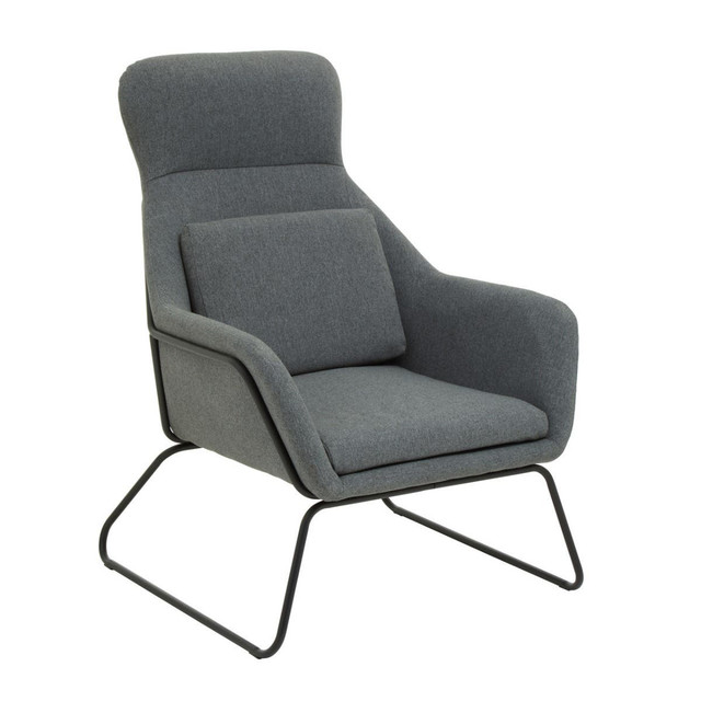 Premier Housewares Stockholm Grey Fabric Chair