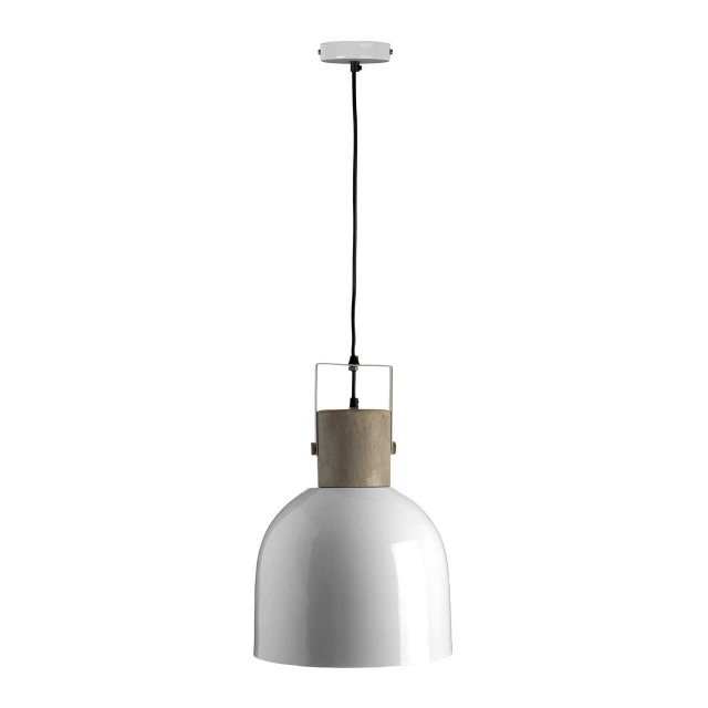 premier housewares Stockholm White Pendant Light