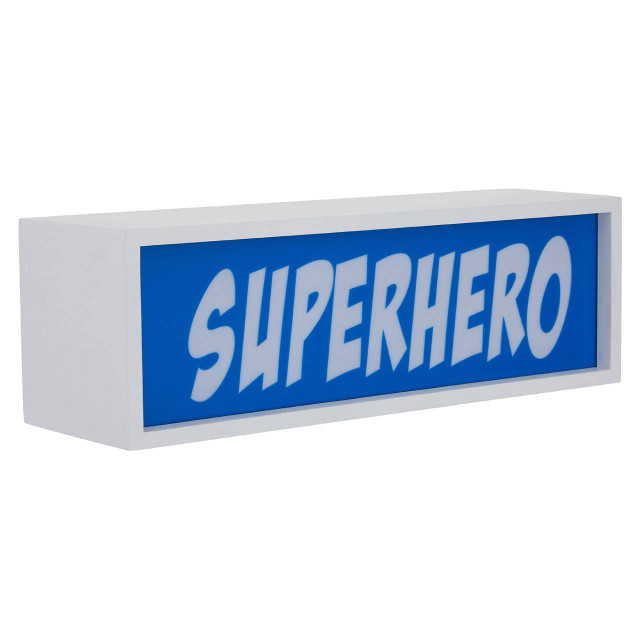 Premier Housewares Superhero LED Light Box