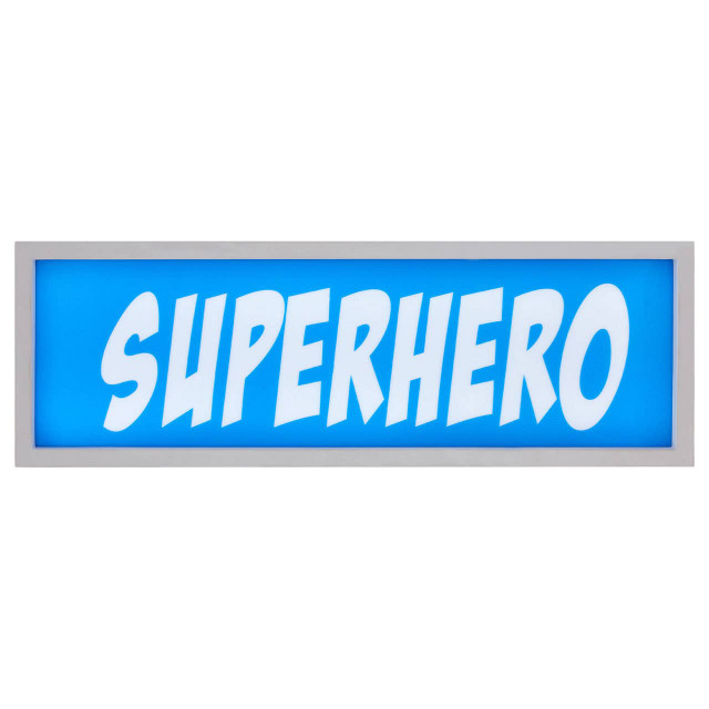 premier housewares Superhero LED Light Box
