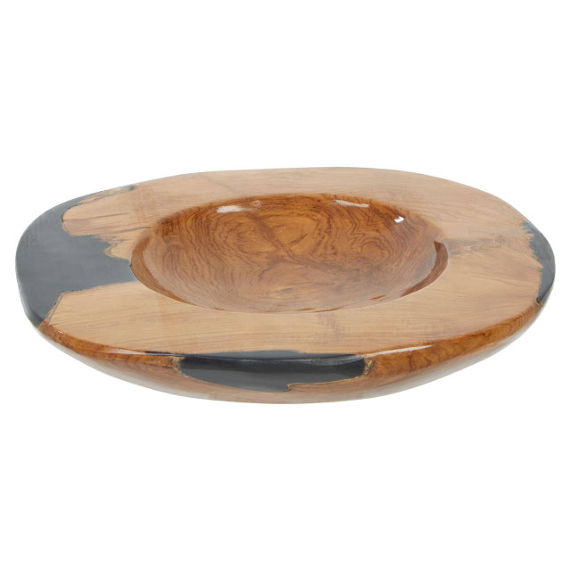 Premier Housewares Surak Teak Wood & Resin Bowl