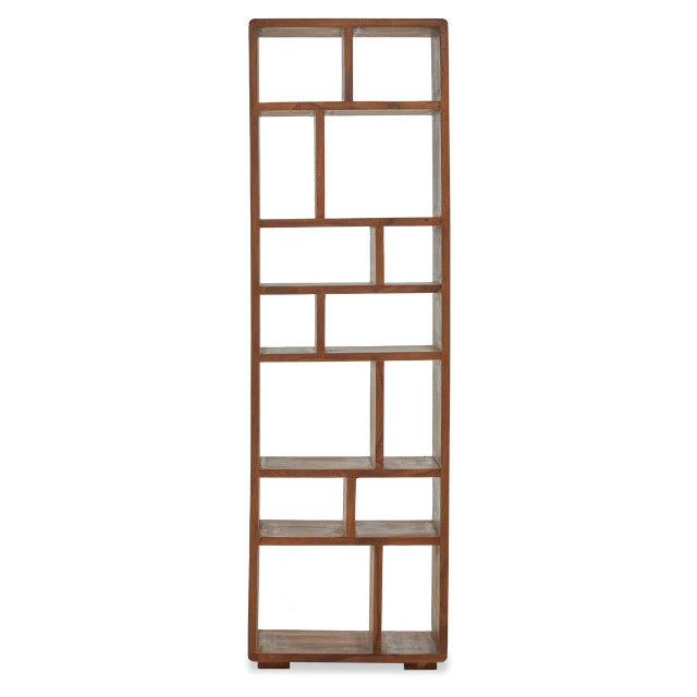 premier housewares Surati Sheesham Wood Shelf Unit