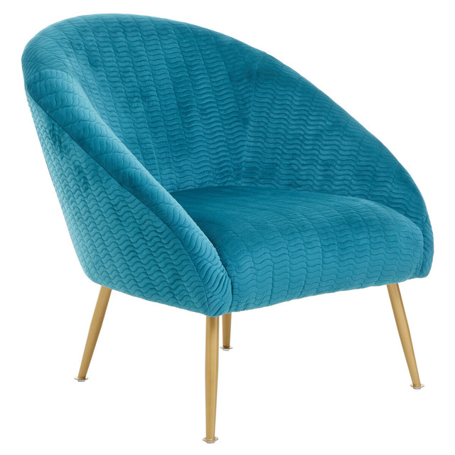 Premier Housewares Tania Blue Occasional Chair