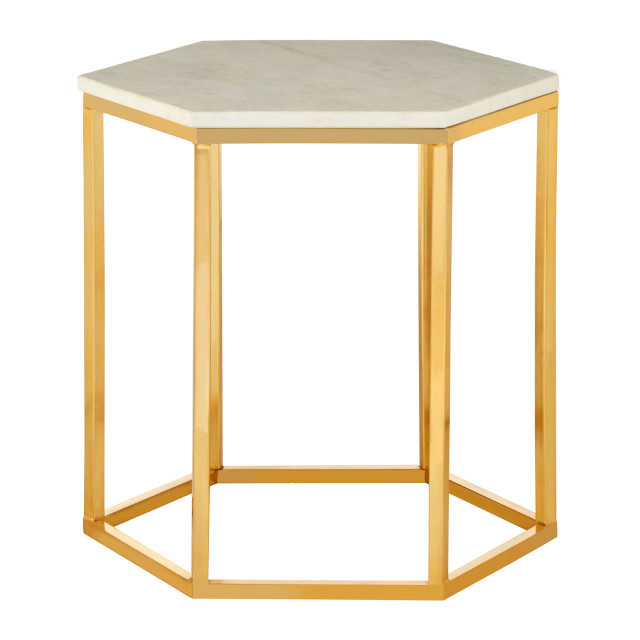 premier housewares Templar Hexagonal Side Table