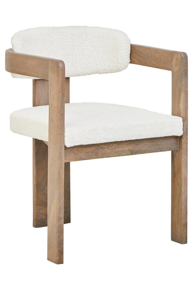 premier housewares Torello Grey Mango Wood Chair