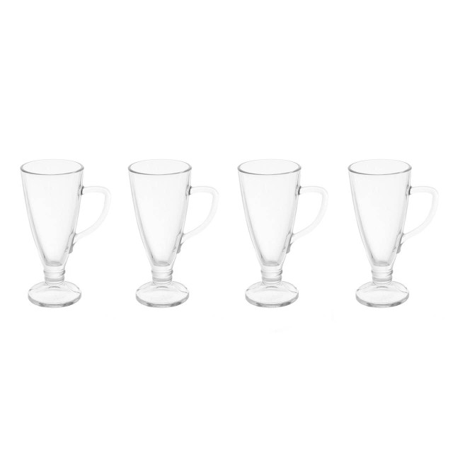 premier housewares Torta Set Of Four Latte Glasses