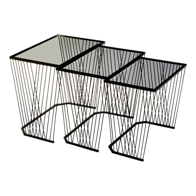 premier housewares Trento Set Of 3 Side Tables