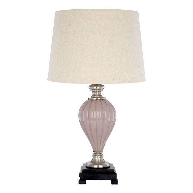 Premier Housewares Ulalia Table Lam With EU Plug