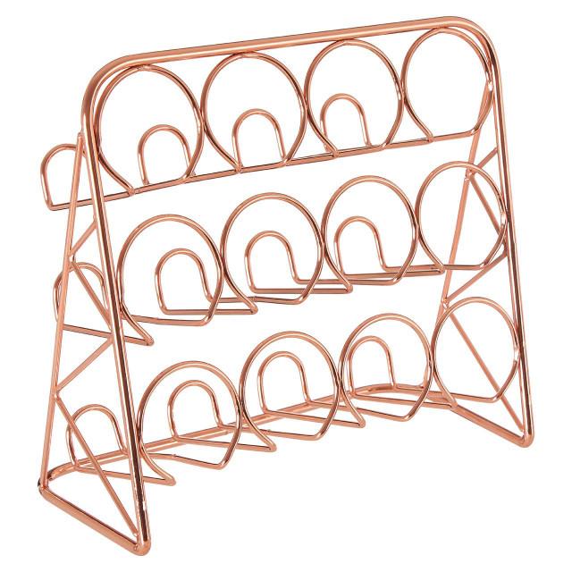 Premier Housewares Vertex Copper Finish Spice Rack