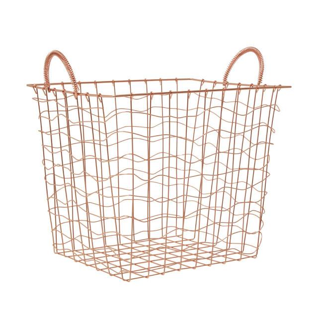 Premier Housewares Vertex Copper Plated Basket