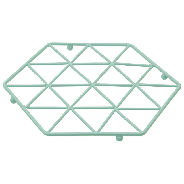 Premier Housewares Vertex Green Finish Trivet