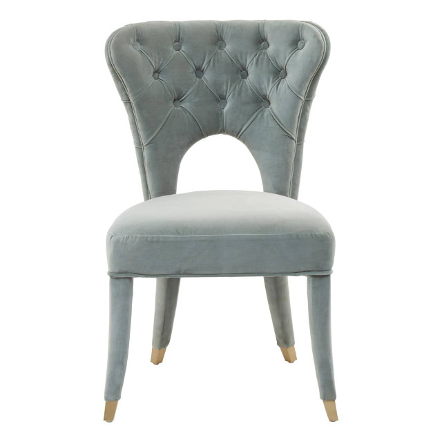 Premier Housewares Villi Blue Feature Chair