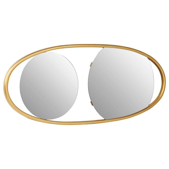 Premier Housewares Villi Large Oval Wall Mirror