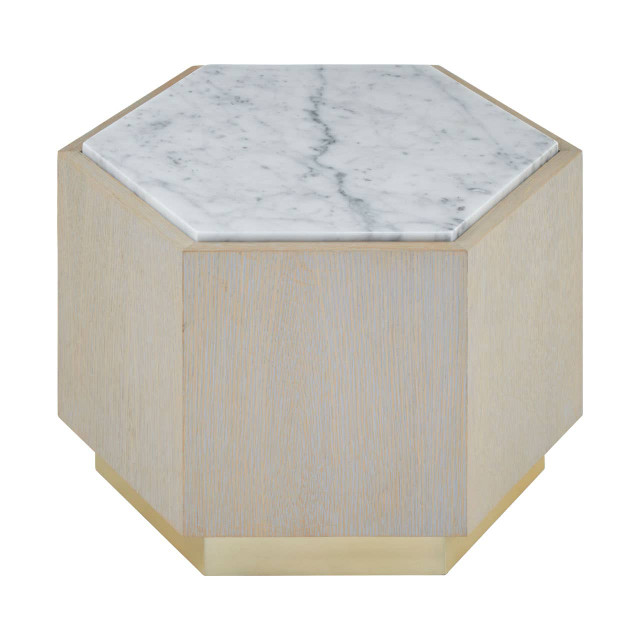 Premier Housewares Villi Large White Side Table