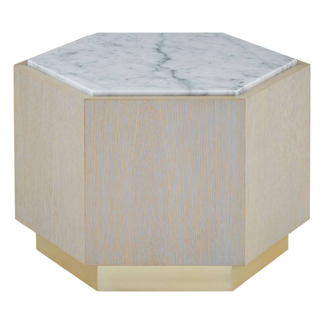 premier housewares Villi Large White Side Table