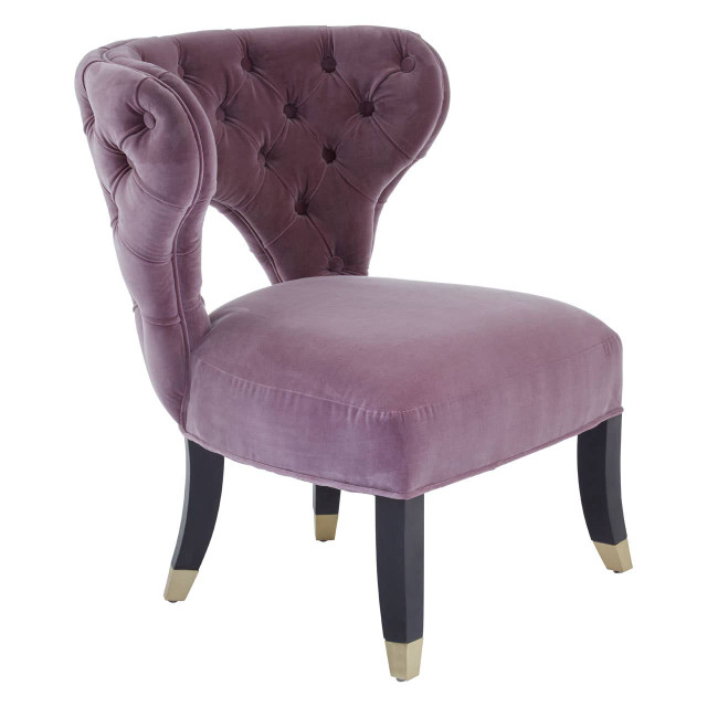 Premier Housewares Villi Lilac Chair