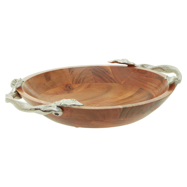 Premier Housewares Vine Acacia Wood Serving Bowl