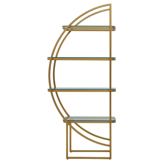 Premier Housewares Vogue Left Half Moon Shelf Unit