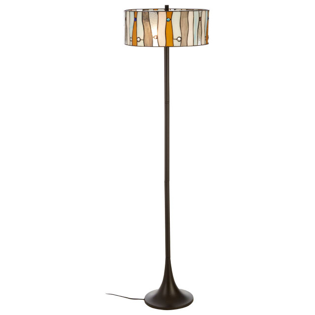 Premier Housewares Waldorf Jewel Deco Floor Lamp