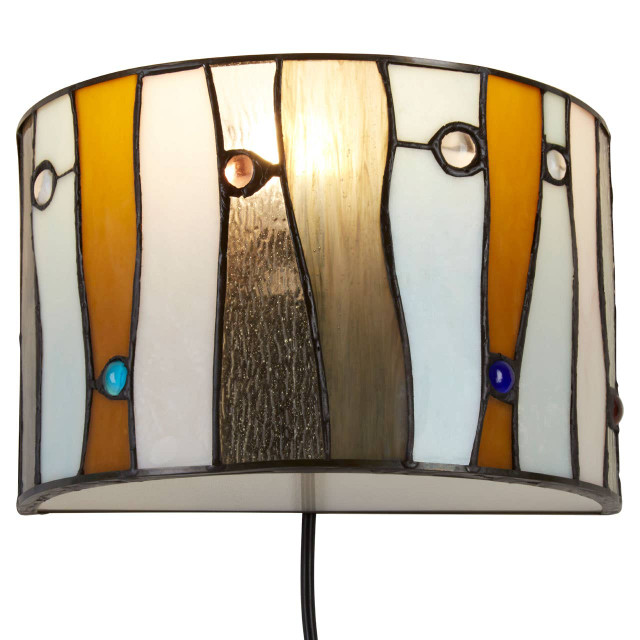 Premier Housewares Waldorf Jewel Deco Wall Light