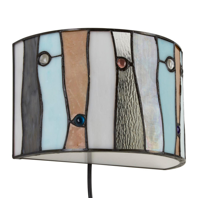 premier housewares Waldorf Jewel Deco Wall Light