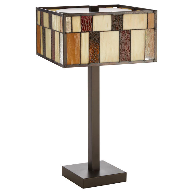 premier housewares Waldorf Square Deco Table Lamp