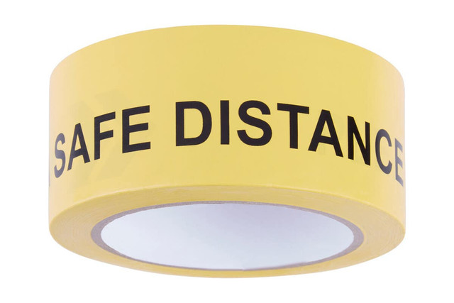 Premier Housewares Warning Tape Keep Safe Distance