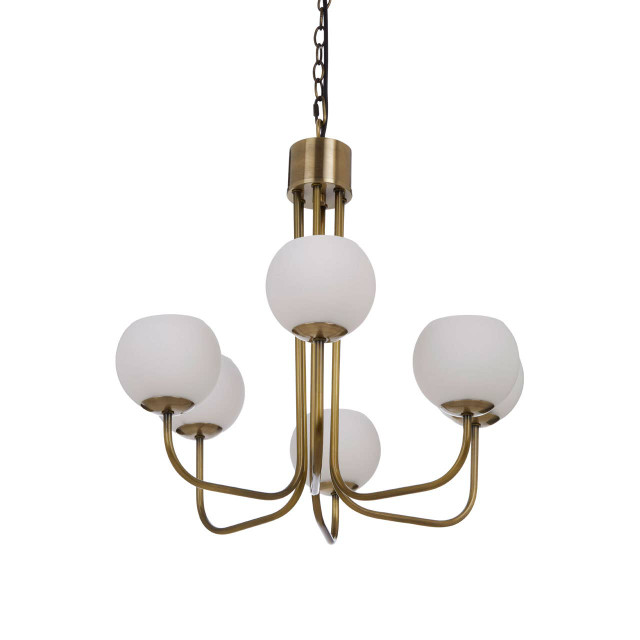 Premier Housewares Waylen 6 Arm Chandelier
