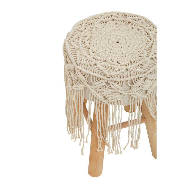 Premier Housewares West Village Weave Seat Stool