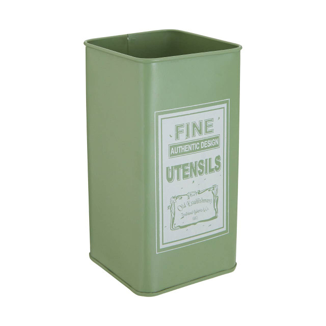 Premier Housewares Whitby Green Utensil Canister