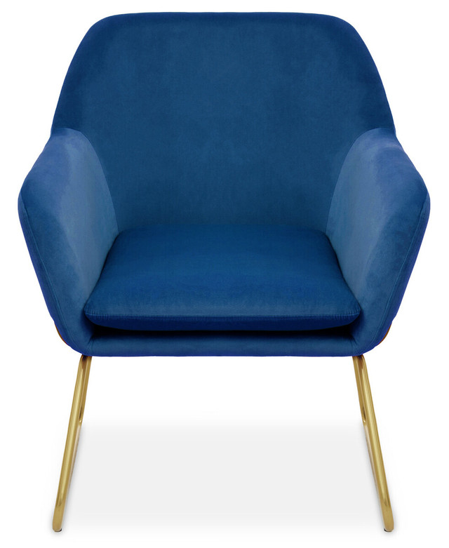 Premier Housewares Xander Midnight Velvet Armchair