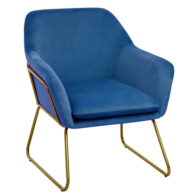 premier housewares Xander Midnight Velvet Armchair