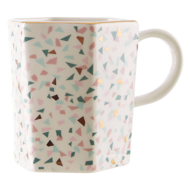 Premier Housewares Yuki Terrazzo Pattern Mug
