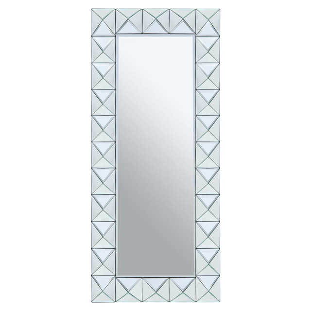 premier housewares Yula Pyramid Edged Wall Mirror