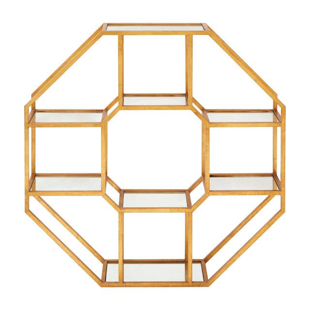 premier housewares Zariah Wall Shelf Unit