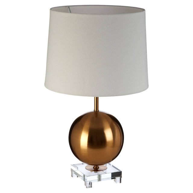 Premier Housewares Zena Table Lamp With EU Plug