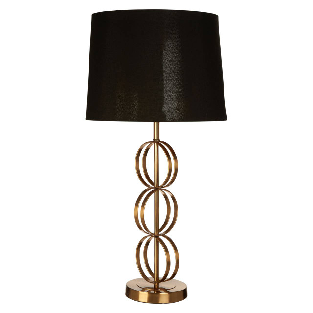 Premier Housewares Zeta Table Lamp With EU Plug