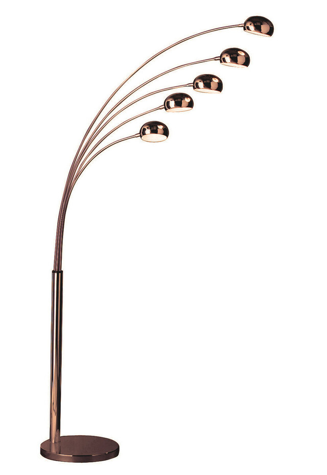 Premier Housewares Zeus 5 Arced Lights Floor Lamp